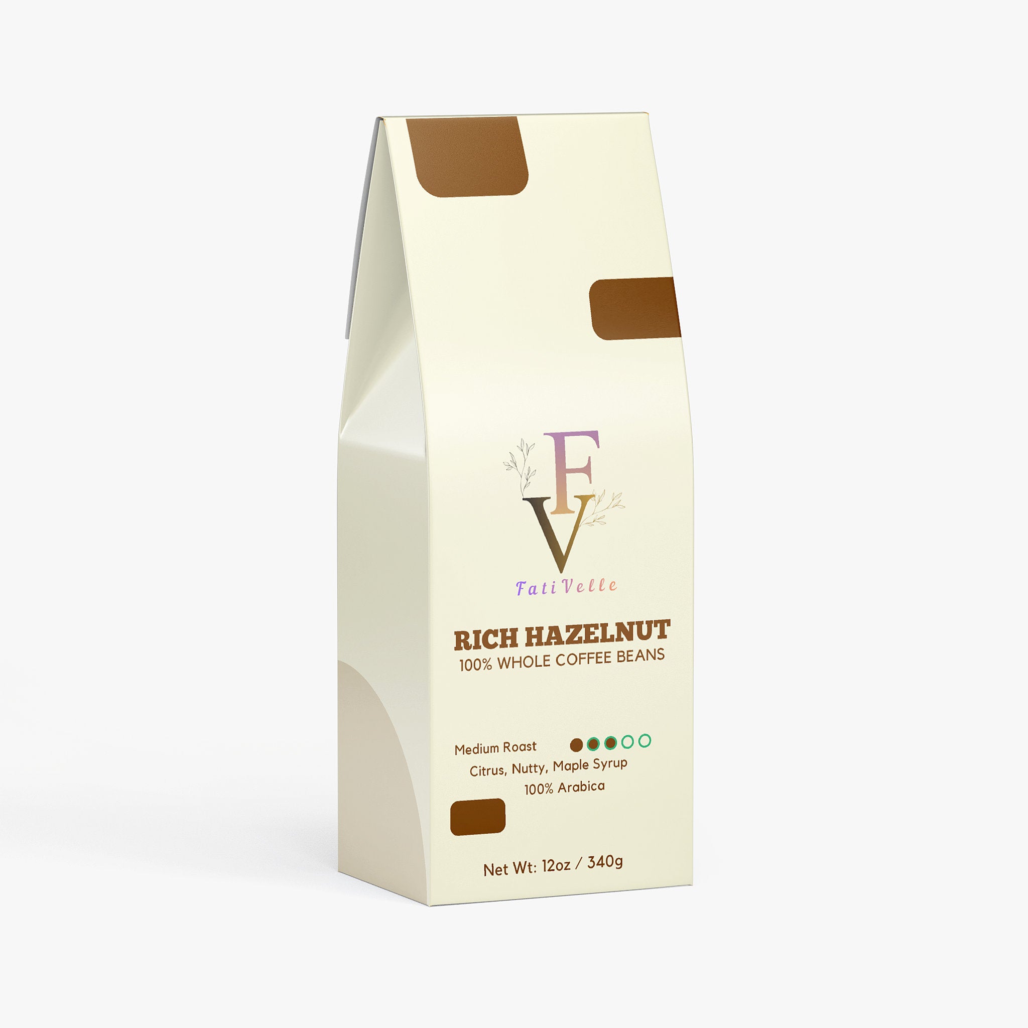 Rich Hazelnut Coffee (Medium Roast)