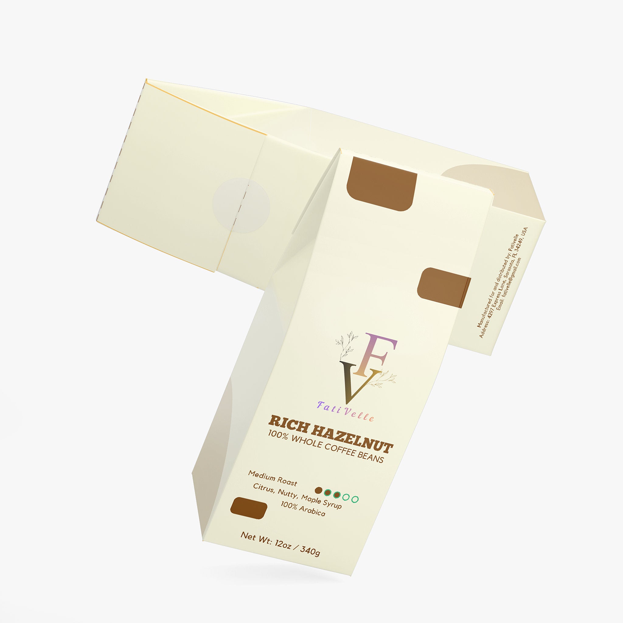 Rich Hazelnut Coffee (Medium Roast)