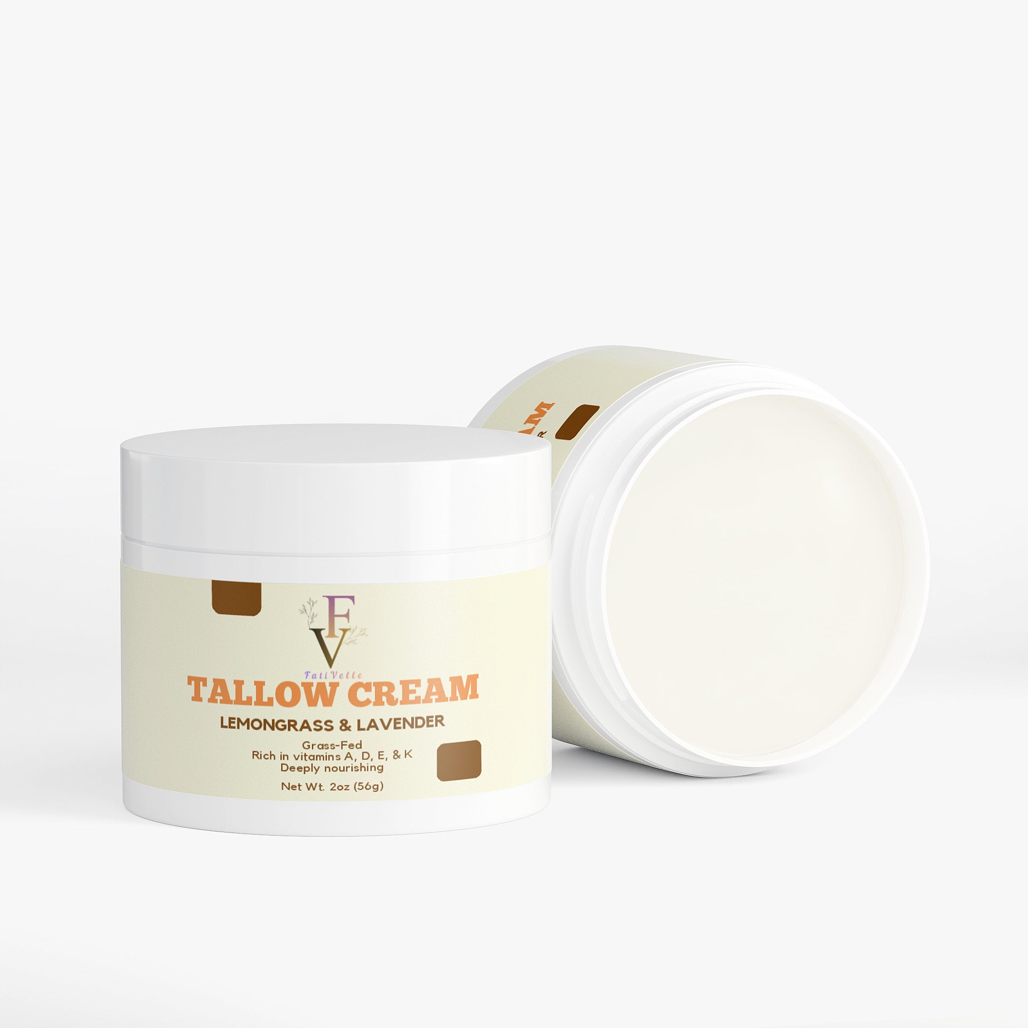 Tallow Cream Lemongrass & Lavender
