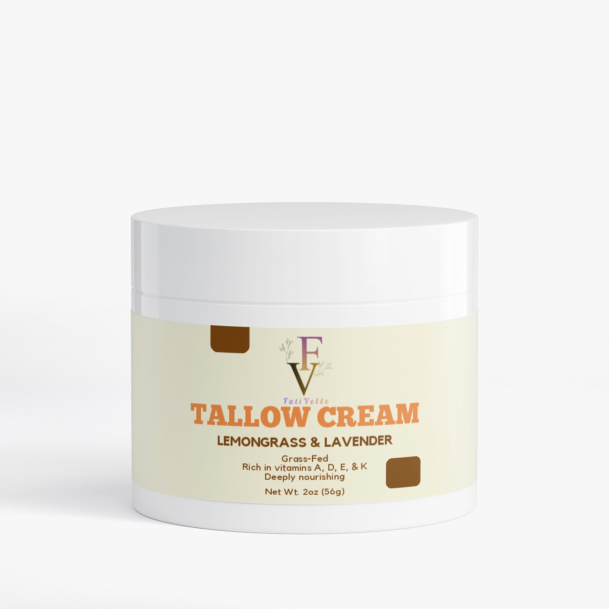 Tallow Cream Lemongrass & Lavender