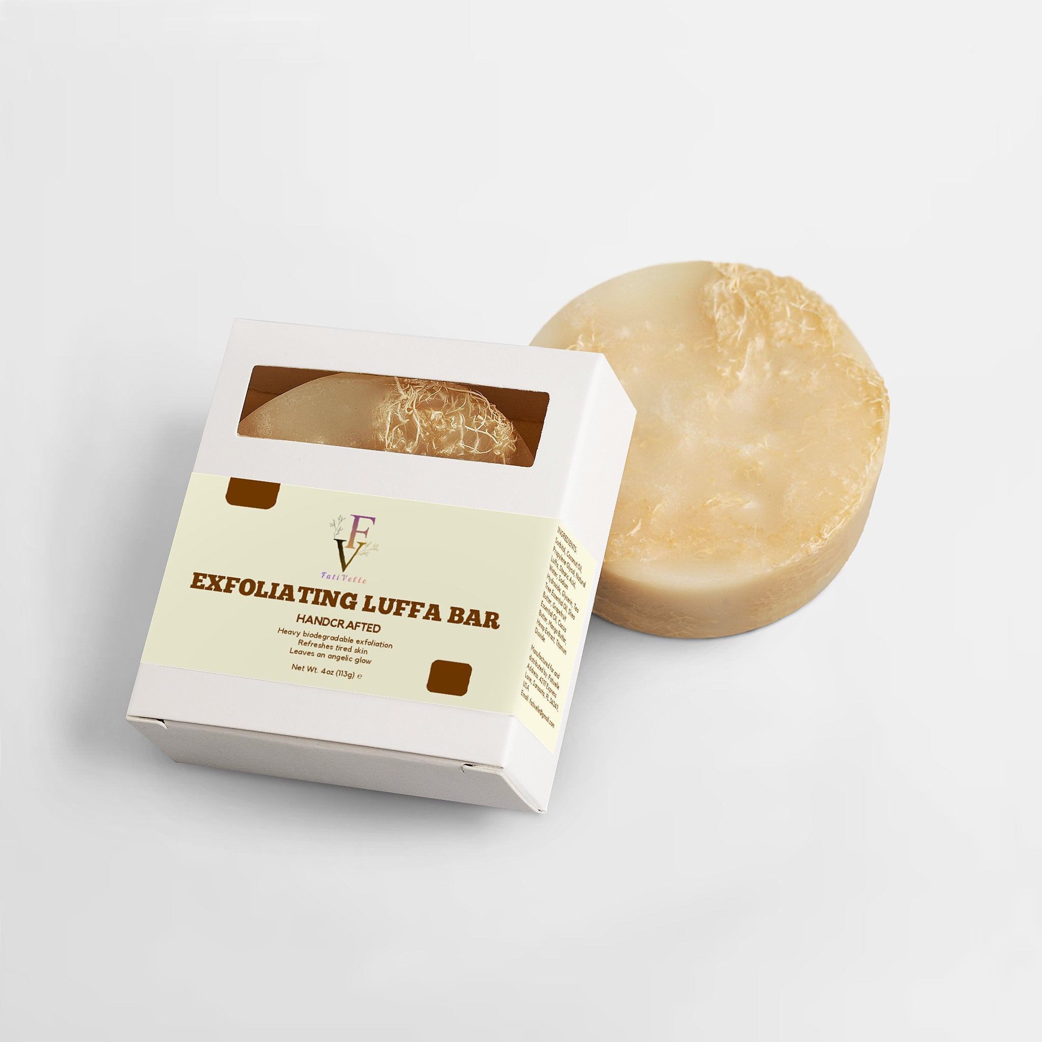 Exfoliating Luffa Bar