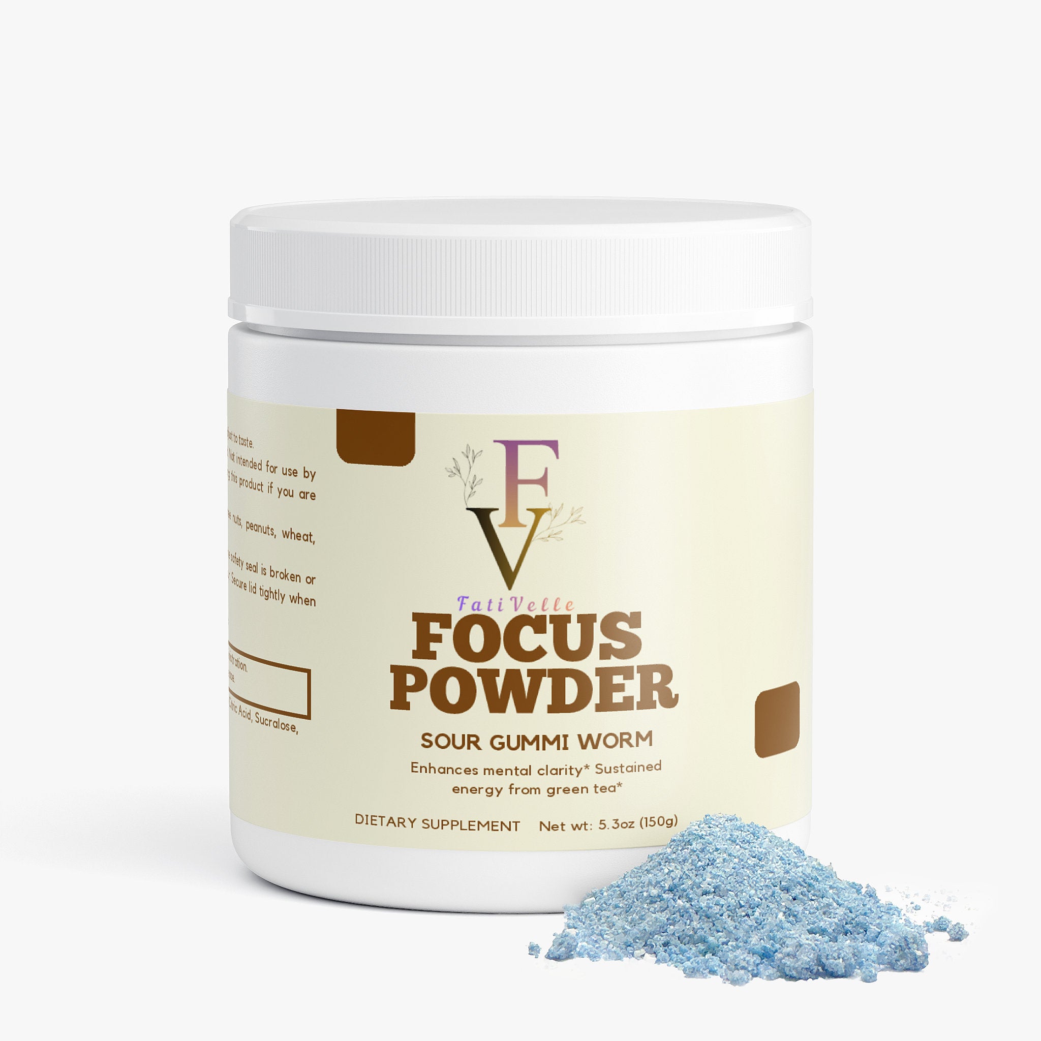 Focus Powder (Sour Gummi Worm)