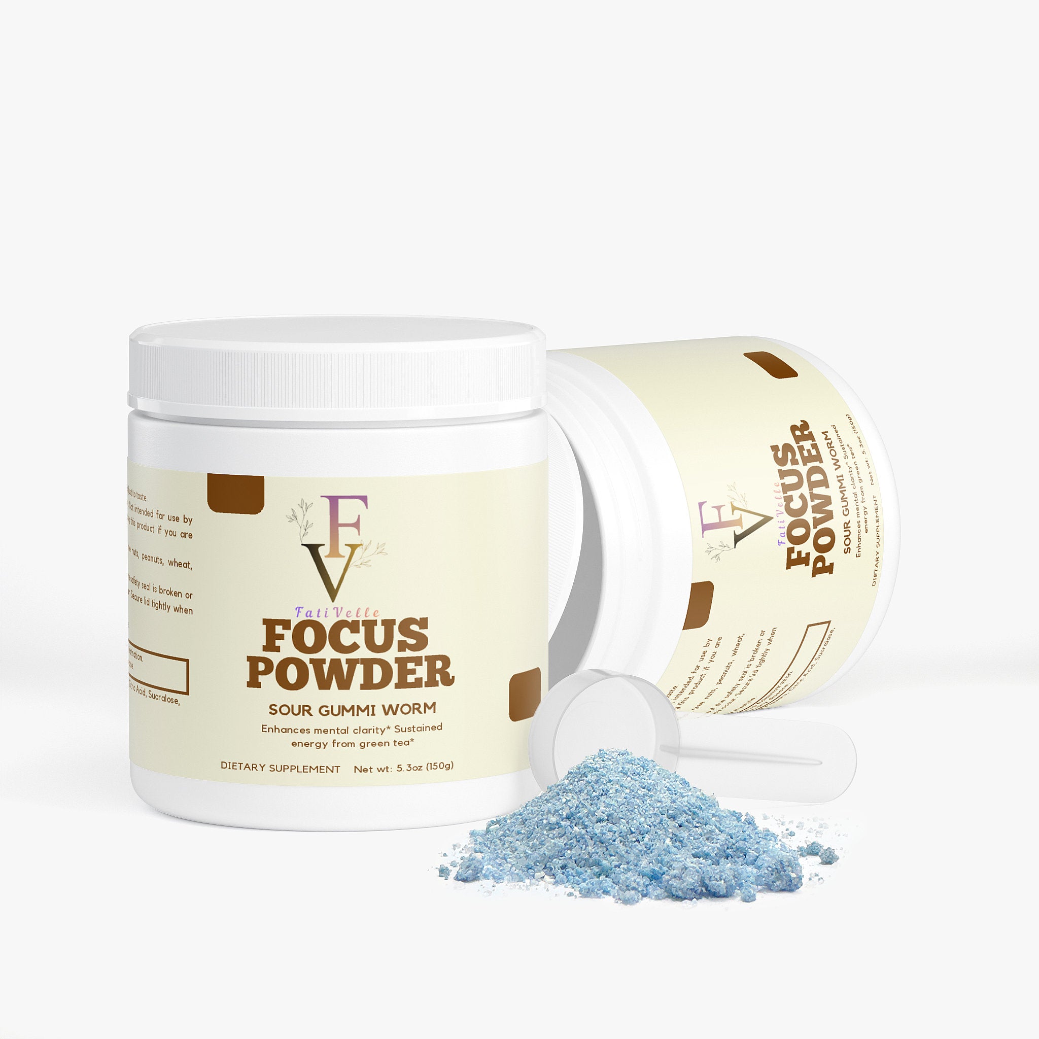 Focus Powder (Sour Gummi Worm)