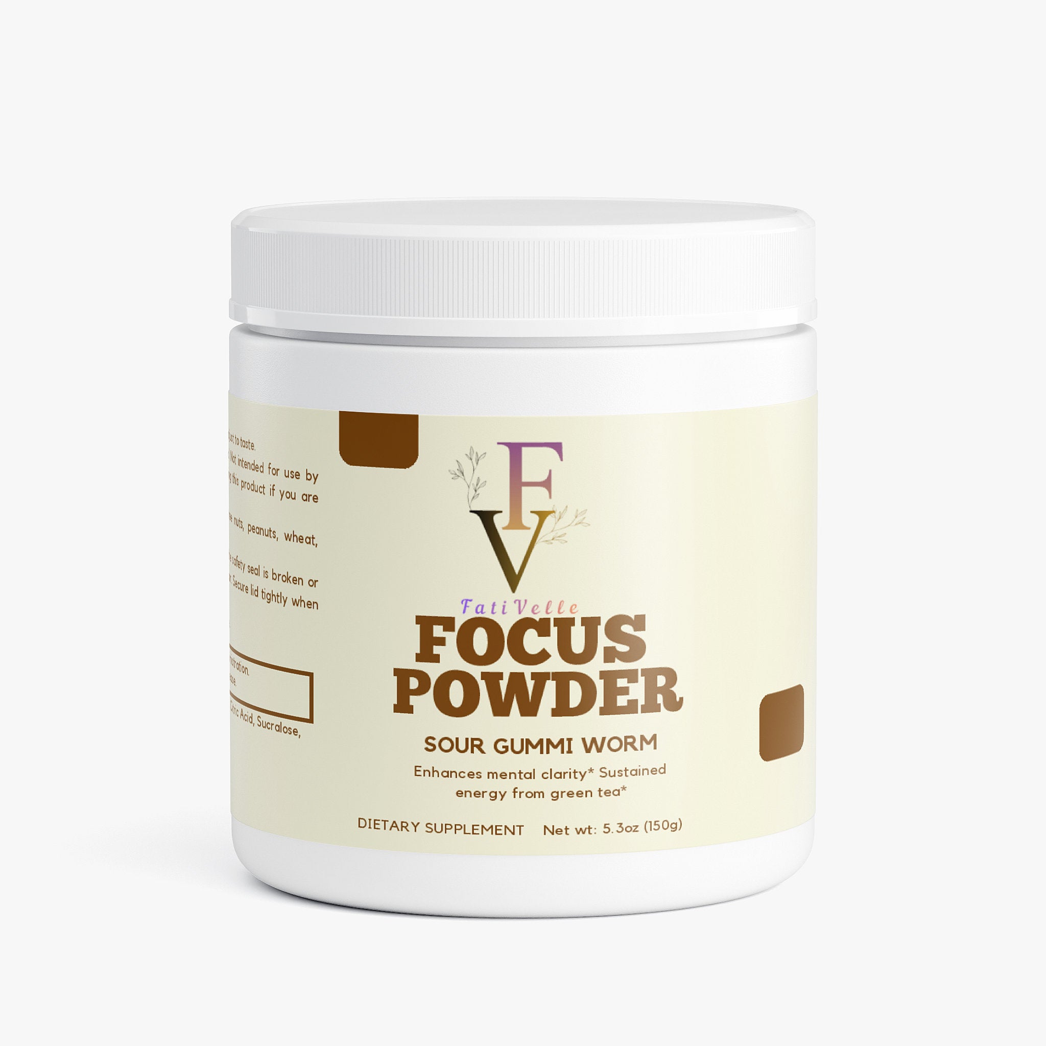 Focus Powder (Sour Gummi Worm)